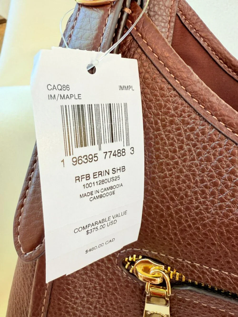 coach Erin Shoulder Bag caq86